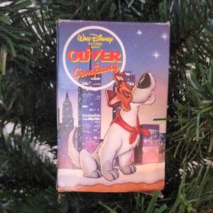 Vintage Disney Oliver & Company Dodger Plush Musical Ornament 1988 McDonald’s